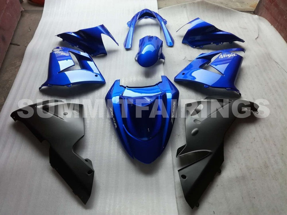 Fairings For Kawasaki ZX 10R Blue Black Ninja (2004-2005)