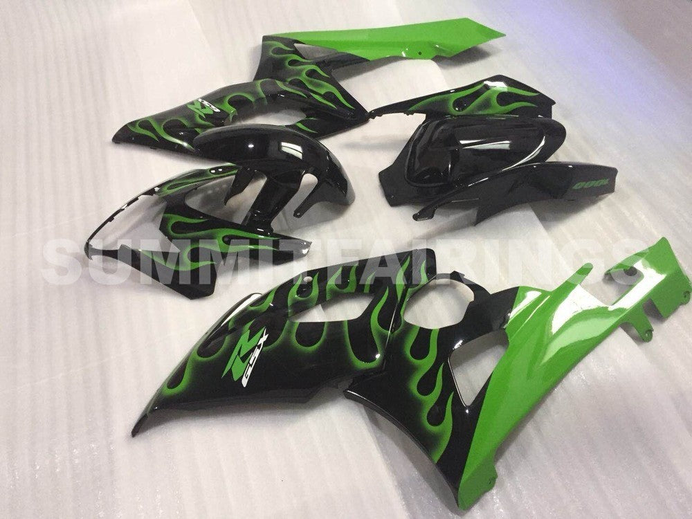 Fairings For Suzuki - GSXR1000 K5 05-06 Green Flame