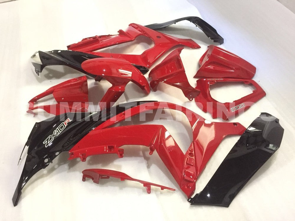 Fairings For Kawasaki ZX-10R 2011-2015 - Red & Black