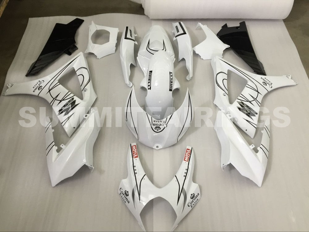 Fairings For Suzuki GSX-R1000, 2007-2008 - White