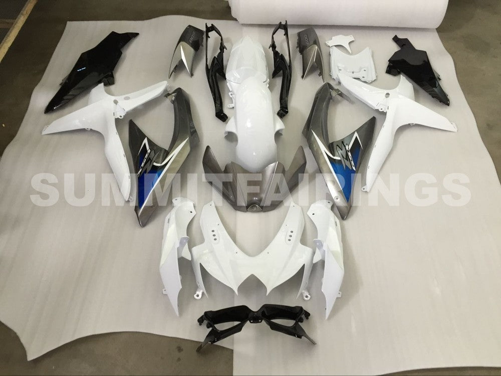 Fairings For Suzuki - GSXR600-750 K8 2008-2010 Silver