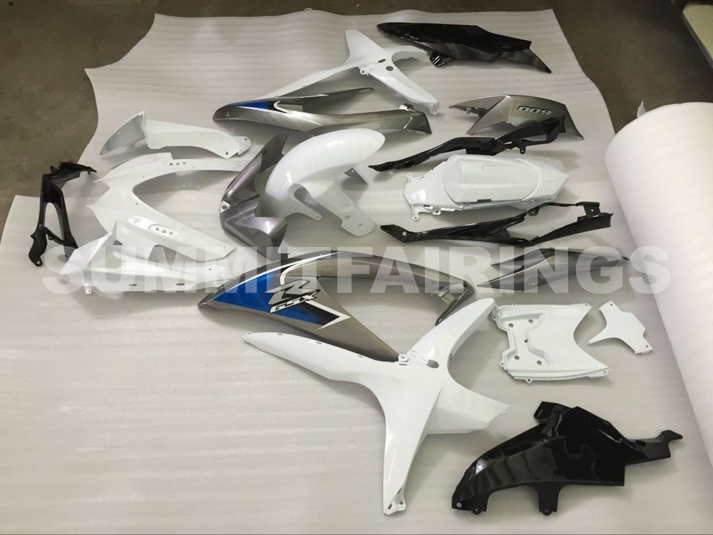 Fairings For Suzuki - GSXR600-750 K8 2008-2010 Silver