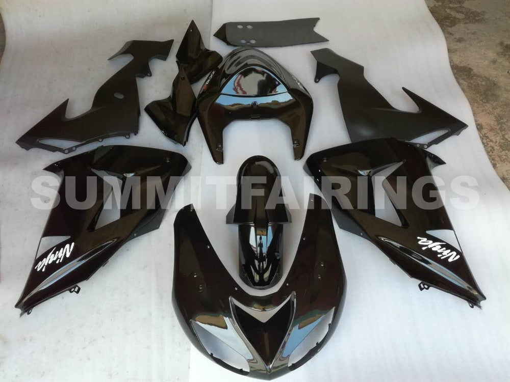 Fairings For Kawasaki Ninja ZX-10R (2006-2007) Black