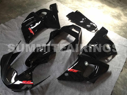 Fairings For Yamaha - YZF-600 R6 1998-2002 Gloss Black Red Decals