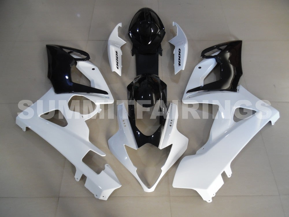 Fairings For Suzuki GSXR 1000 White & Black GSXR (2005-2006)