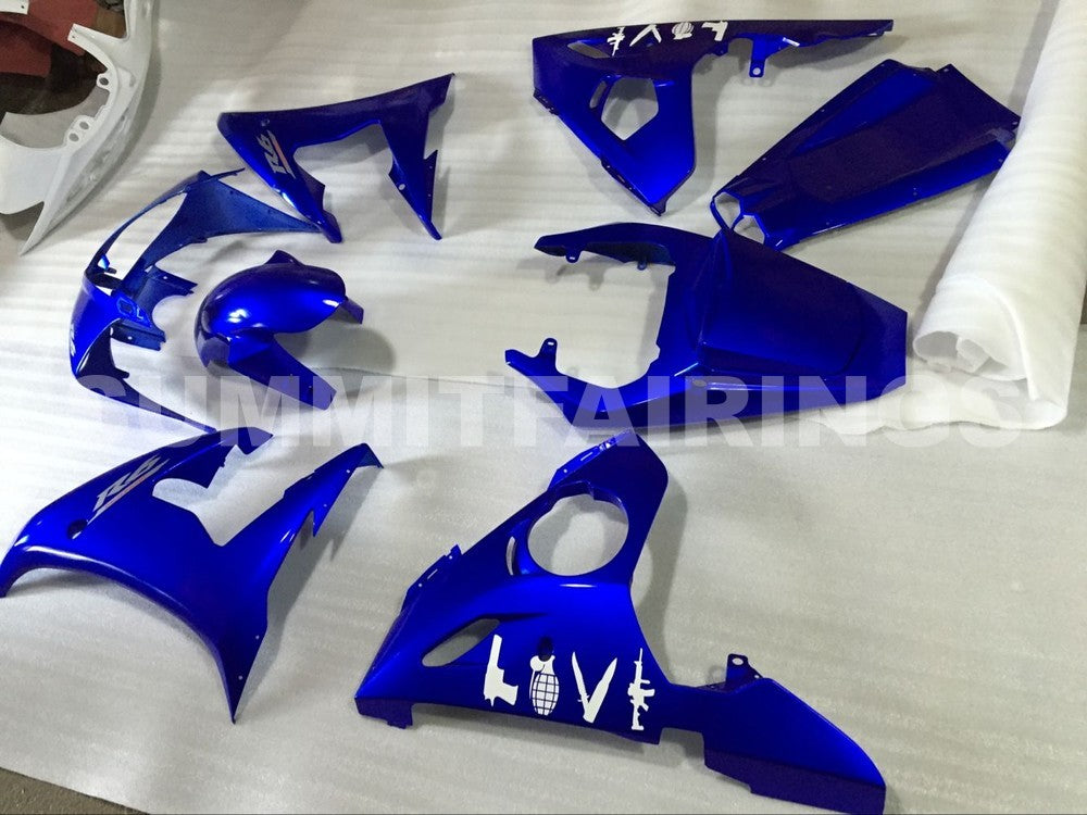 Fairings For Yamaha YZF-R6 Blue R6 (2005)