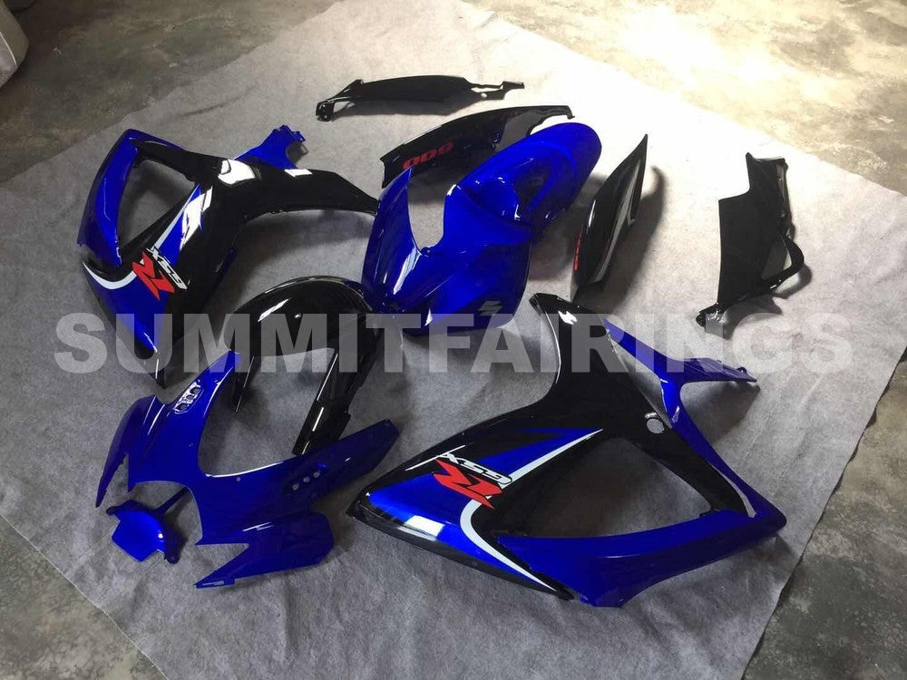 Fairings For Suzuki GSXR 600 750 (2006-2007) Blue Black