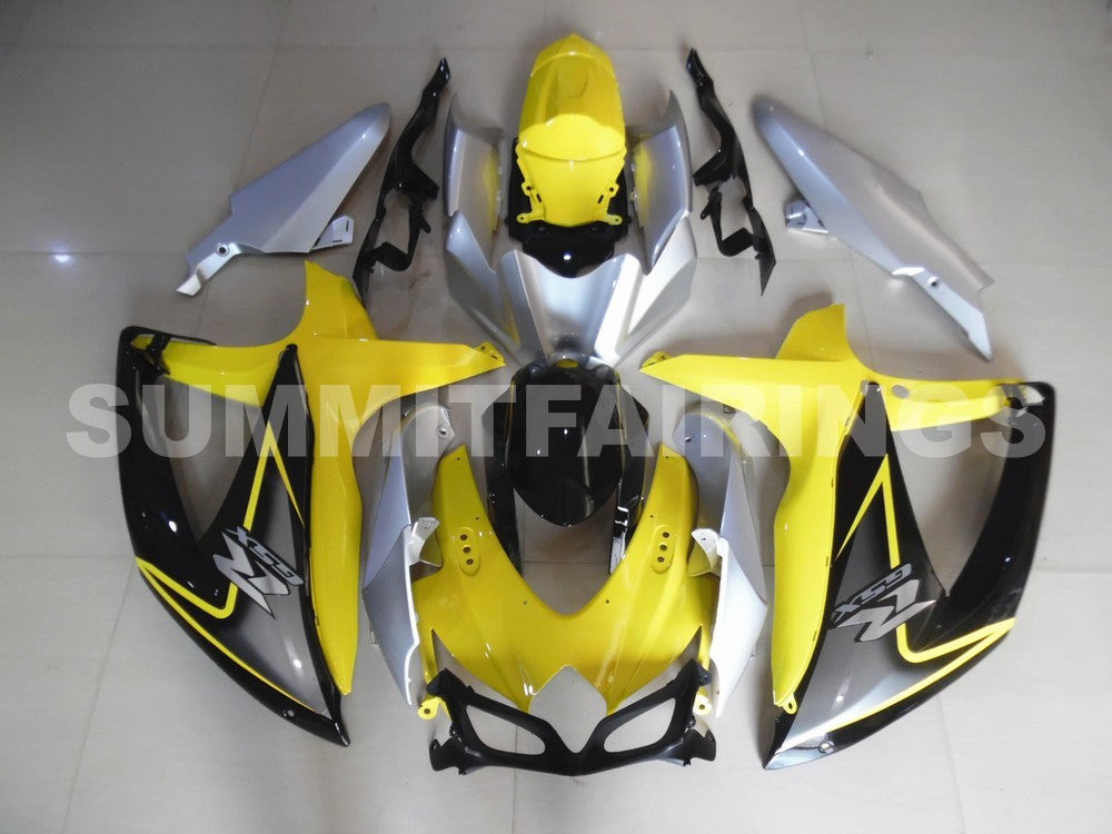 Fairings For Suzuki - GSXR600-750 K8 2008-2010 Yellow