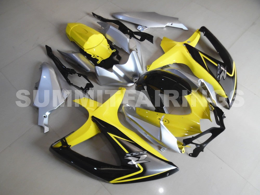 Fairings For Suzuki - GSXR600-750 K8 2008-2010 Yellow