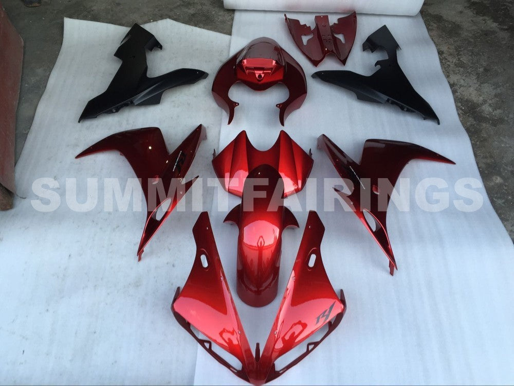 Fairings For Yamaha - YZF1000 R1 04-06 Red Black