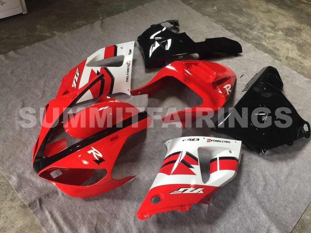 Fairings For Yamaha - YZF1000 R1 00-01 Red White