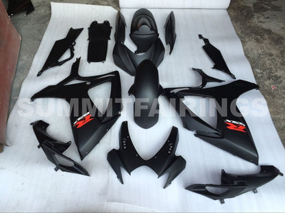 Fairings For Suzuki GSXR 600 750 (2006-2007) Matte black