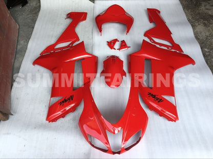Fairings For Kawasaki ZX6R ZX636 Red Ninja ZX6R (2007-2008)