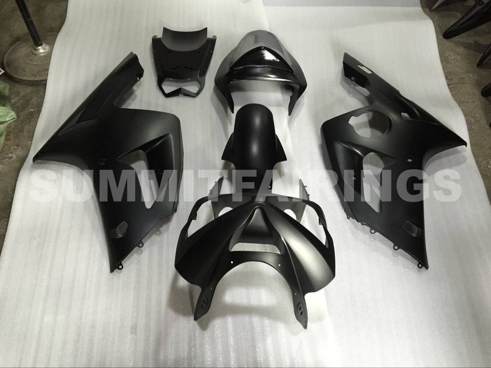 Fairings For Kawasaki ZX-6R, 2003-2004 - Matte Black