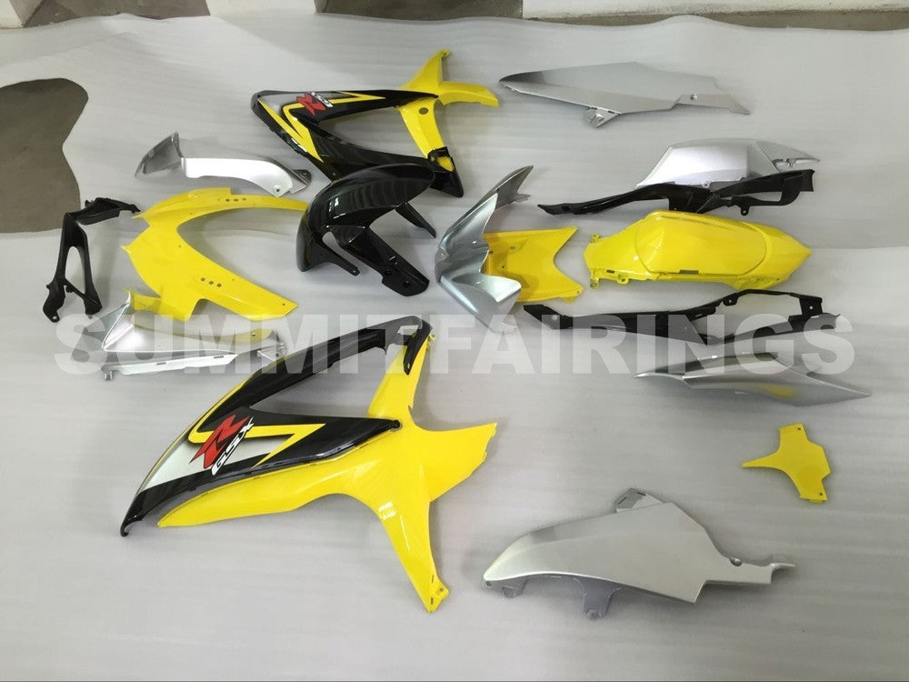 Fairings For Suzuki - GSXR600-750 K8 2008-2010 Yellow
