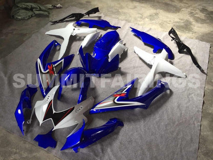 Fairings For Suzuki GSXR 600 750 White & Blue GSXR (2008-2009-2010)