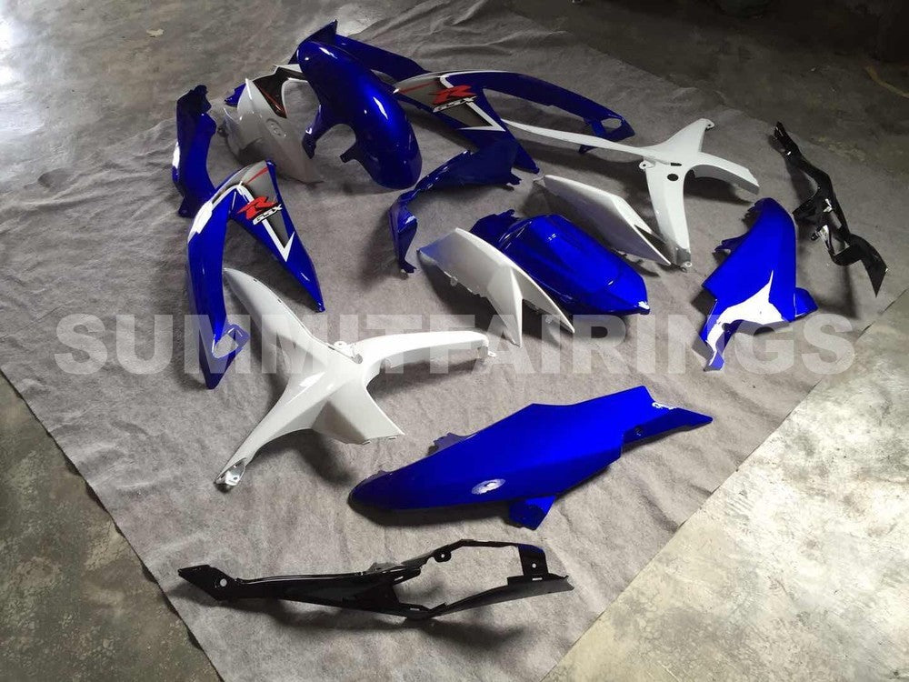 Fairings For Suzuki GSXR 600 750 White & Blue GSXR (2008-2009-2010)