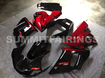 Fairings For Yamaha - YZF-600 R6 1998-2002 Red and Black