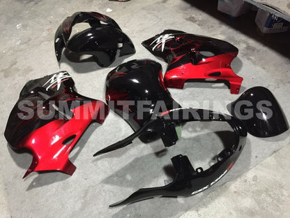 Fairings For Suzuki - GSXR1300 Hayabusa 1996-2007 Red Flame