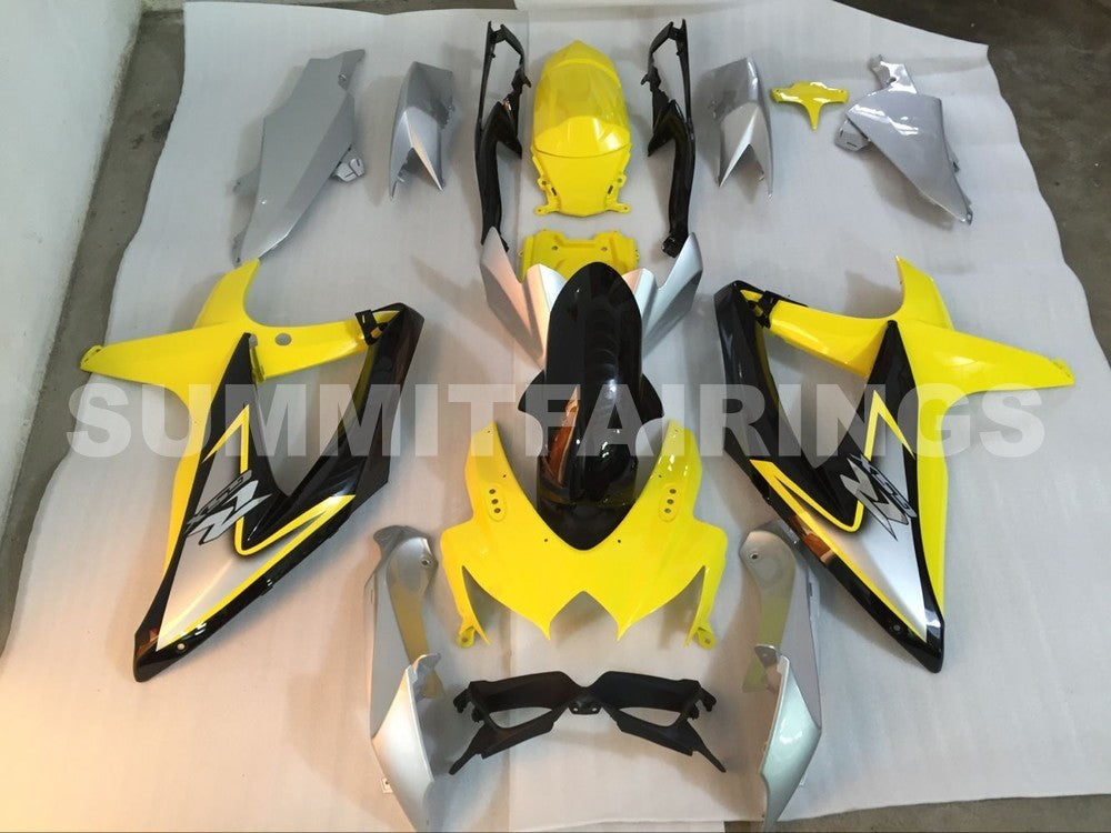 Fairings For Suzuki - GSXR600-750 K8 2008-2010 Yellow