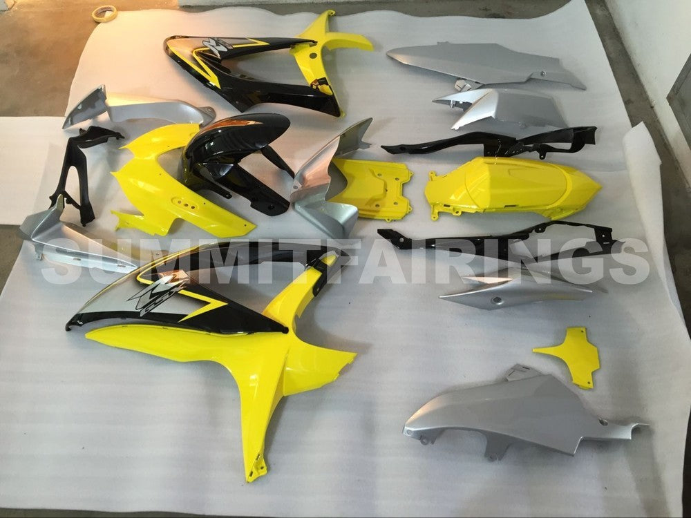 Fairings For Suzuki - GSXR600-750 K8 2008-2010 Yellow