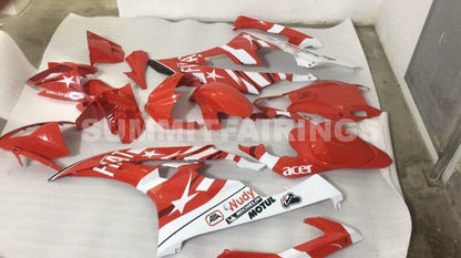 Fairings For Yamaha YZF-R6 Red White Star FIAT R6 (2006-2007)