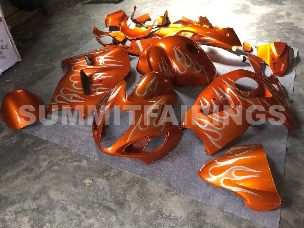 Fairings For Suzuki GSX1300R Hayabusa (1996-2007) Silver Flame