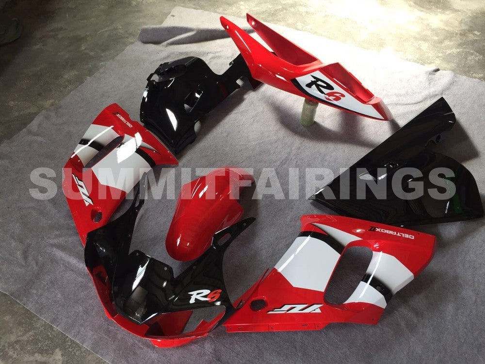 Fairings For Yamaha YZF-R6 Red Black R6 (1998-2002)