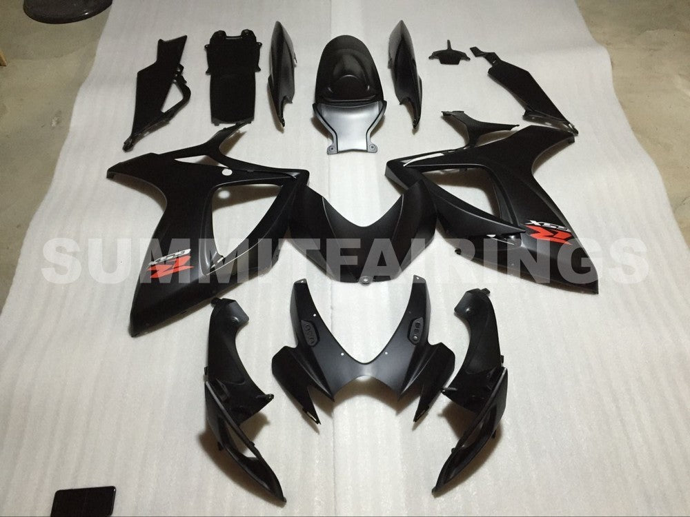 Fairings For Suzuki GSXR 600 750 (2006-2007) Matte black