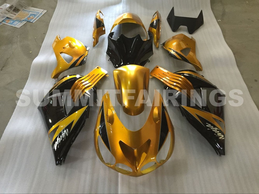 Fairings For Kawasaki ZX-14R, 2006-2011 - Brown & Black