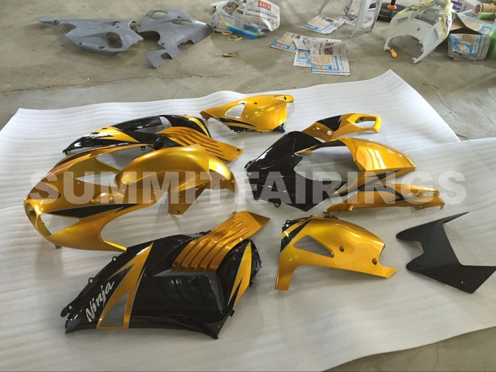 Fairings For Kawasaki ZX-14R, 2006-2011 - Brown & Black