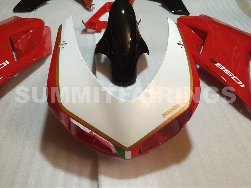 Fairings For Ducati 1098 1198 848 Red White Center 1098 (2007-2011)