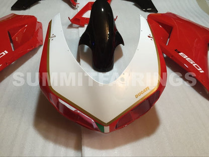 Fairings For Ducati 1098 1198 848 Red White Center 1098 (2007-2011)