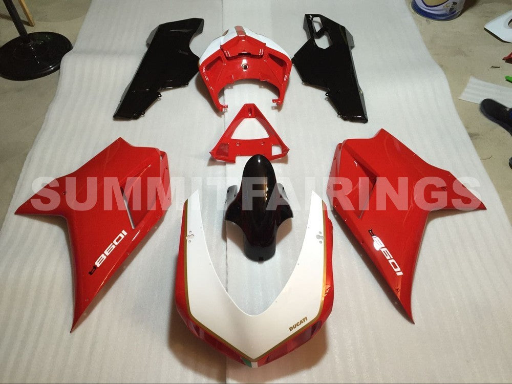 Fairings For Ducati 1098 1198 848 Red White Center 1098 (2007-2011)