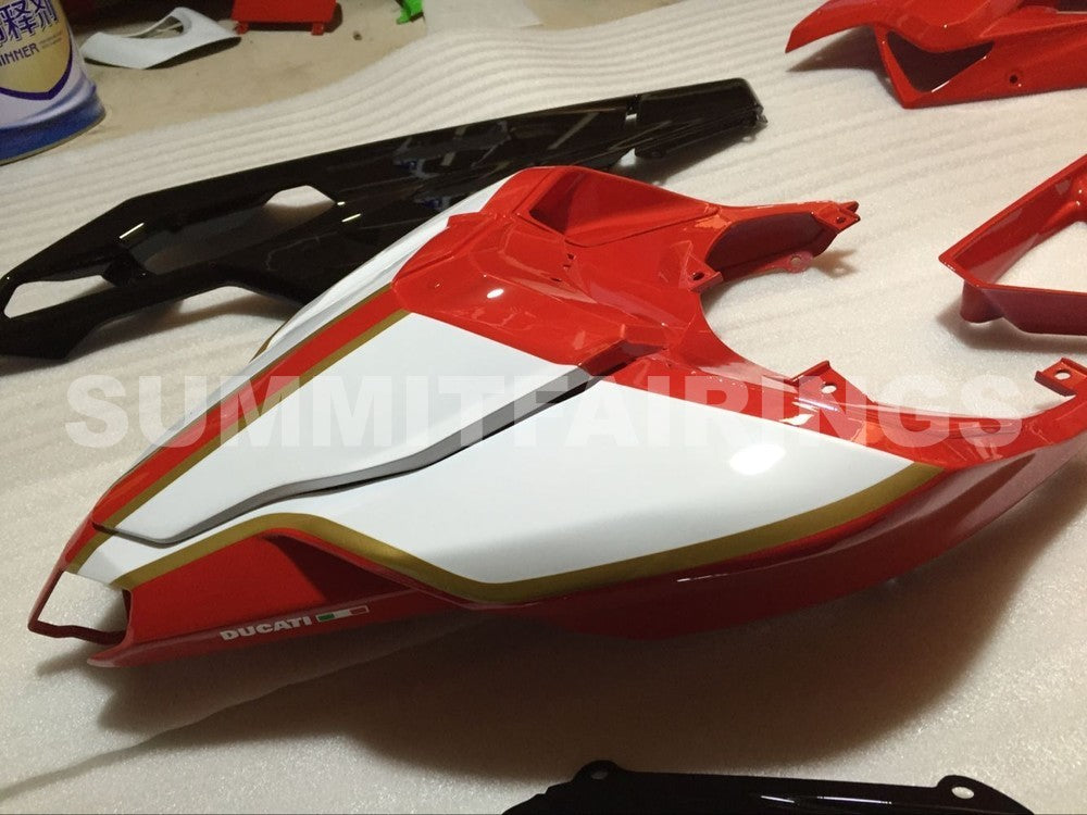 Fairings For Ducati 1098 1198 848 Red White Center 1098 (2007-2011)
