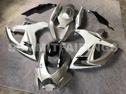 Fairings For Suzuki - GSXR600-750 K6 06-07 White Silver