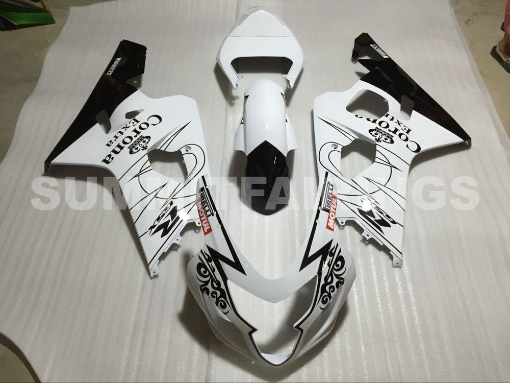 Fairings For Suzuki GSXR 600 750 White Alstare Corona (2004-2005)
