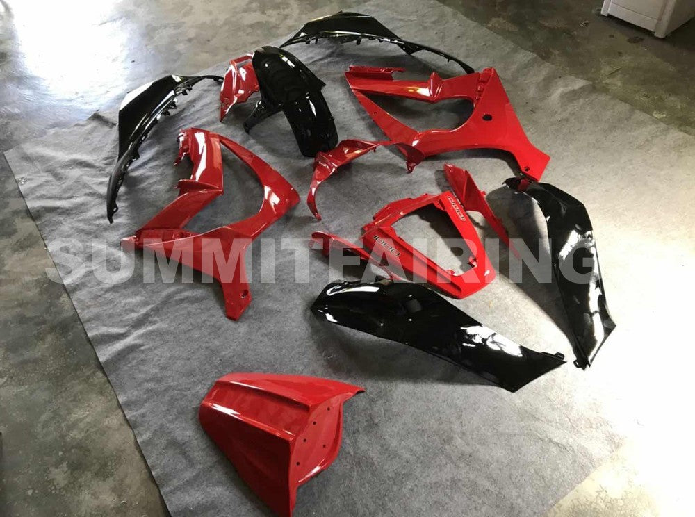 Fairings For Kawasaki ZX-10R 2011-2015 - Red & Black