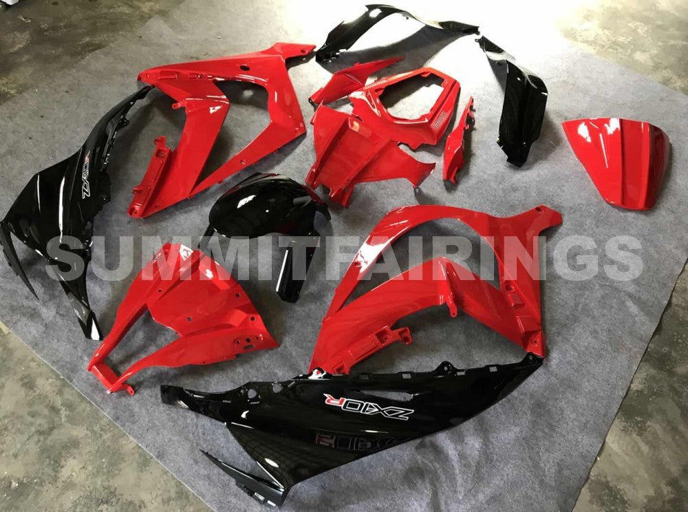 Fairings For Kawasaki ZX-10R 2011-2015 - Red & Black