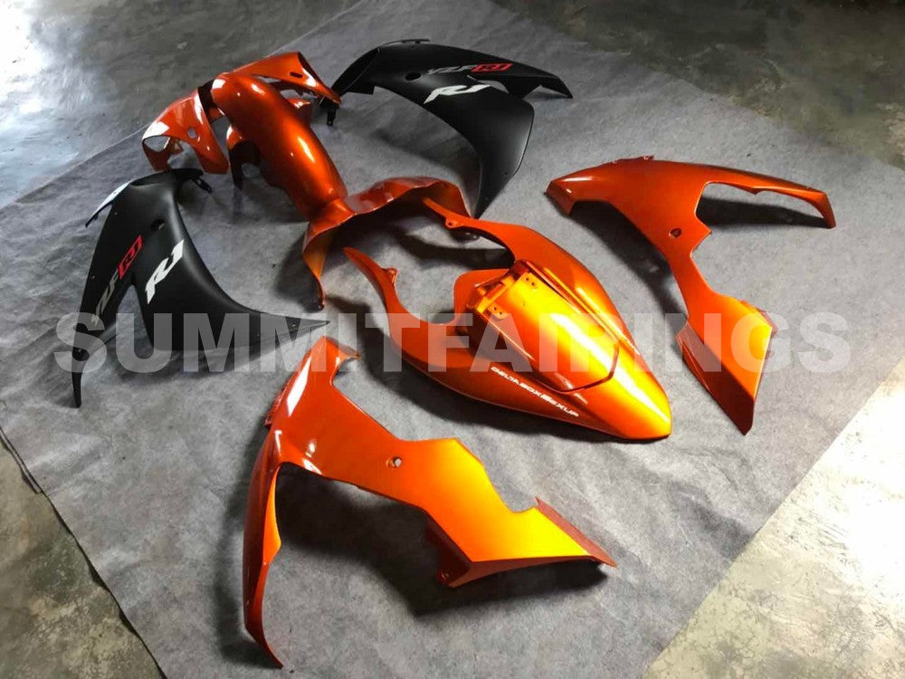Fairings For Yamaha - YZF1000 R1 04-06 Orange Black