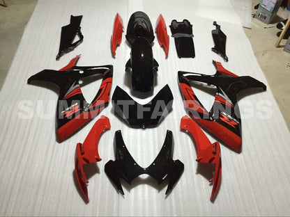 Fairings For Suzuki GSXR 600 750 Black & Red GSXR (2006-2007)