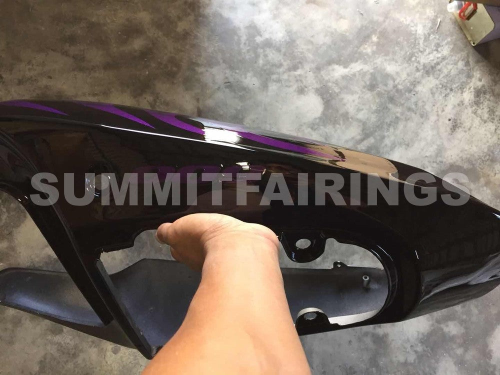 Fairings For Suzuki - GSXR600-750 K1 2001-2003 Flame Purple