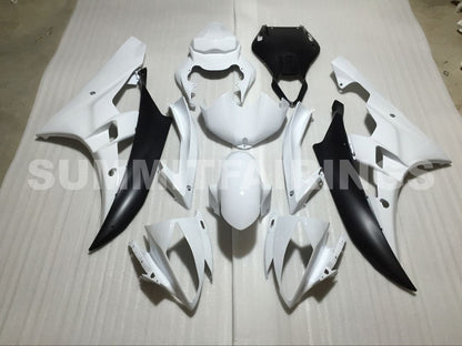 Fairings For Yamaha YZF-R6 White Black R6 (2006-2007)