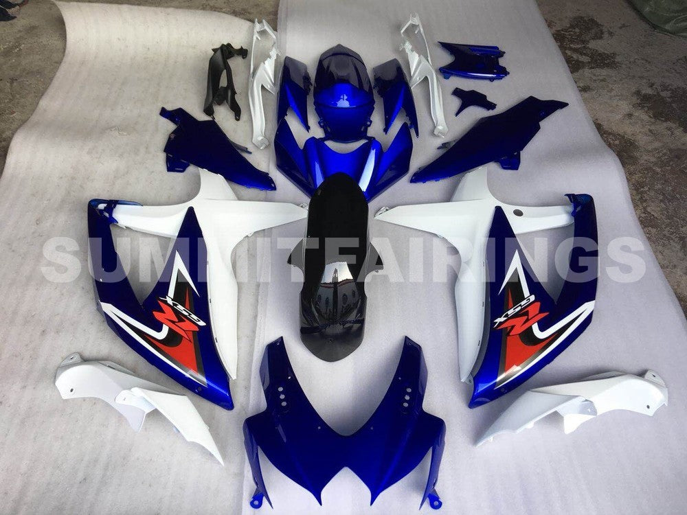 Fairings For Suzuki GSX-R600 / 750, 2008-2010 - Blue & White