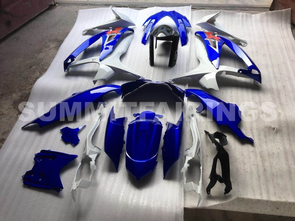 Fairings For Suzuki GSX-R600 / 750, 2008-2010 - Blue & White