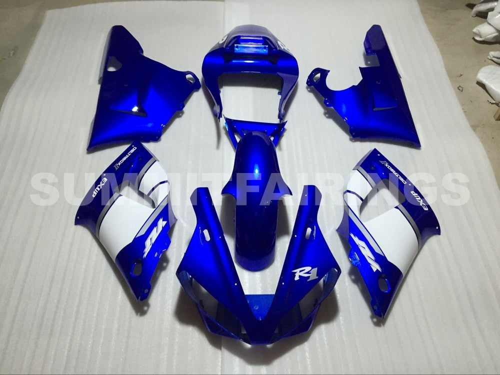 Fairings For Yamaha YZF-R1 Blue White R1 (2000-2001)
