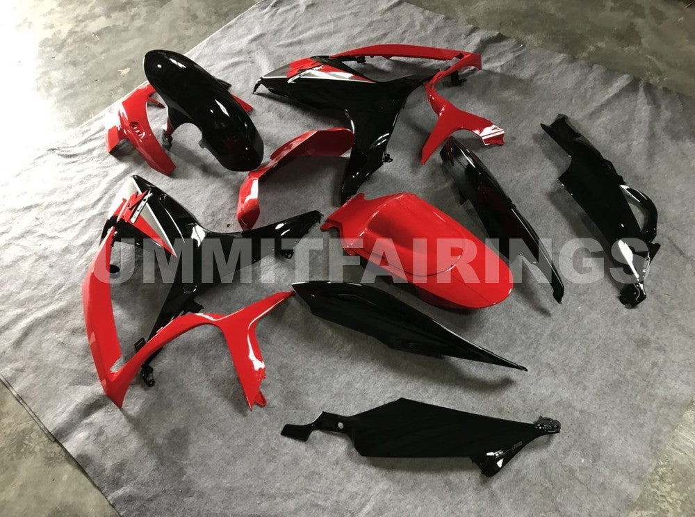 Fairings For Suzuki - GSXR600-750 K6 06-07 Black and Red