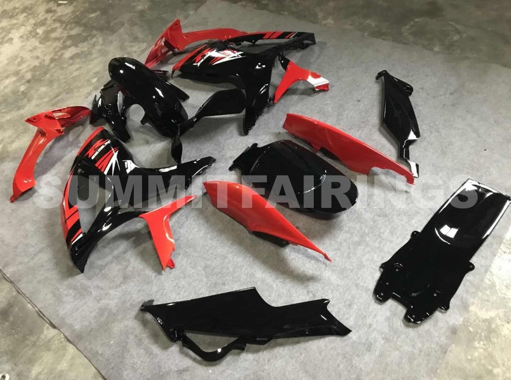 Fairings For Suzuki GSXR 600 750 Black & Red GSXR (2006-2007)