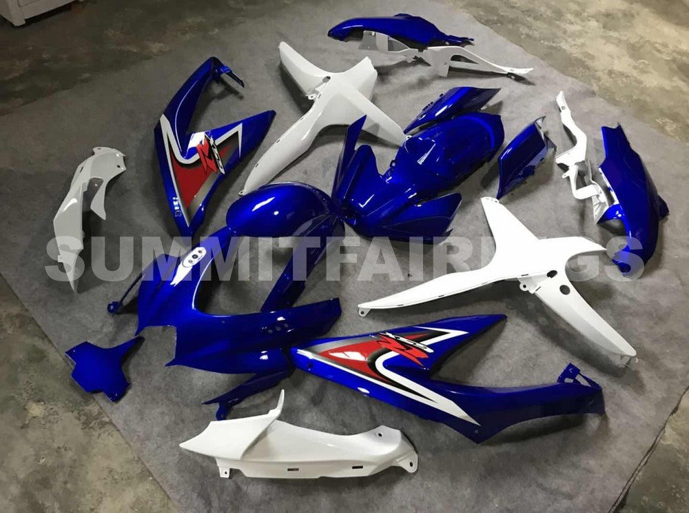 Fairings For Suzuki GSX-R600 / 750, 2008-2010 - Blue & White