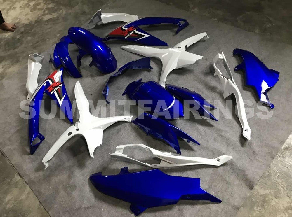 Fairings For Suzuki GSX-R600 / 750, 2008-2010 - Blue & White